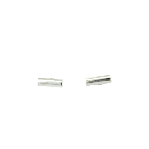[000240/21794] Rod Stud Earrings In Sterling Silver