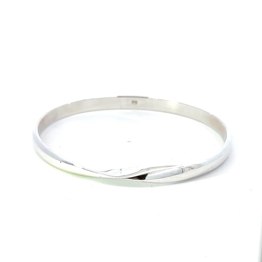 [000265/29428] Bangle With A Twist In Sterling Silver