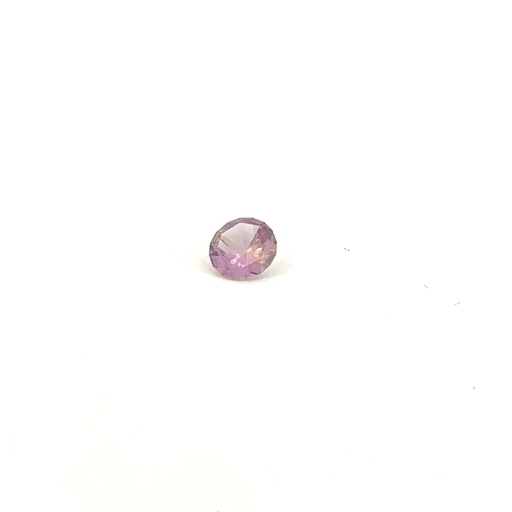 [000329] Faceted Round Pink Sapphire 0.54Ct From Madagascar