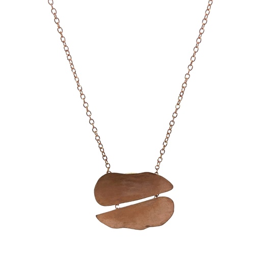 [000417/29309] Rose Gold Plated Long Necklace