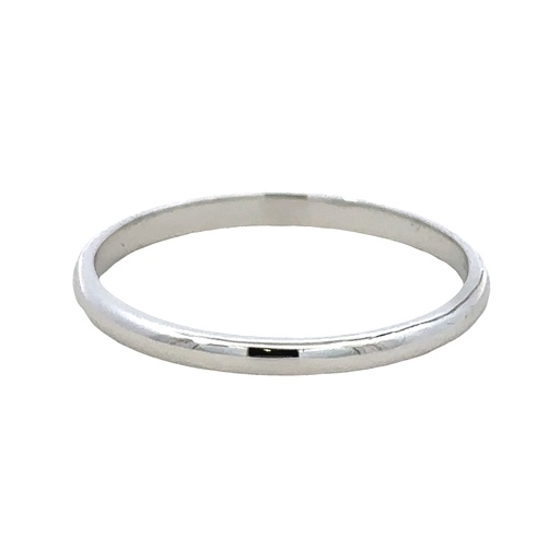 [13171] 18ct White Gold Wedding Ring