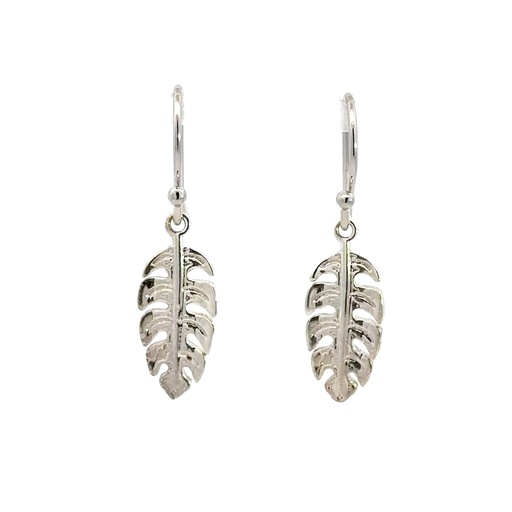 [000637] Elegant Travellers Palm Nature Inspired Earrings