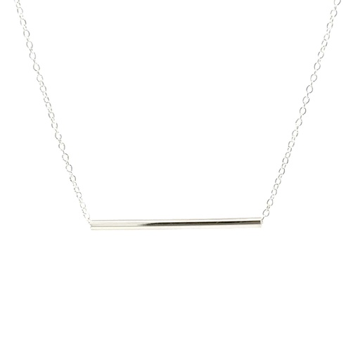 [000673] Petals Silver Necklace | "Courage"