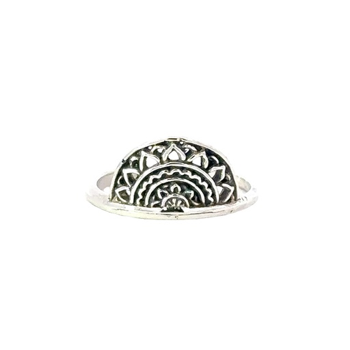 [000723] Sunrise Ring in Sterling Silver