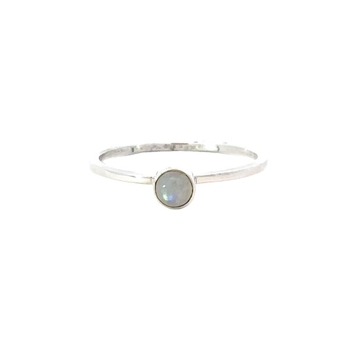 [000727] Moonstone Set in Sterling Silver