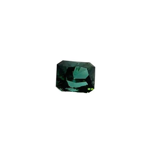 [000765] Rectangle Cut Green Tourmaline 5.56ct