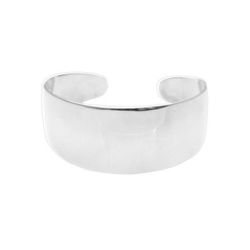 [000782] Sterling Silver Cuff Bangle