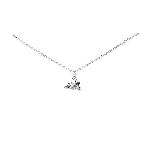 [000811] Petals Silver Necklace | "I Love Australia" Opera House
