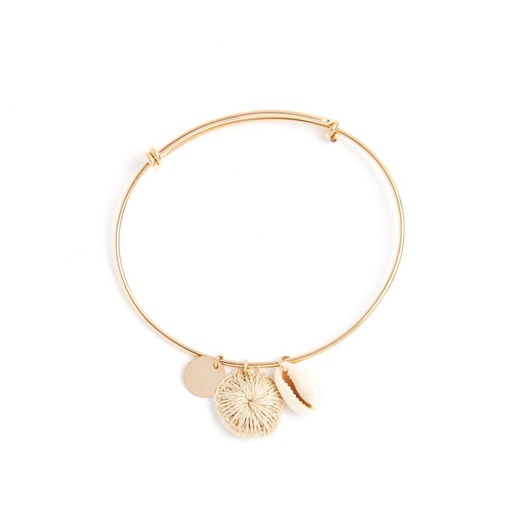 [000875] Bilum & Bilas Momento Bracelet Gold