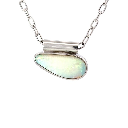 [000894/27611] Elegant & Captivating Crystal Opal 18K Pendant