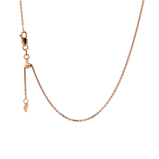 [000987] Rose Gold 47cm Extender Necklace In 18K