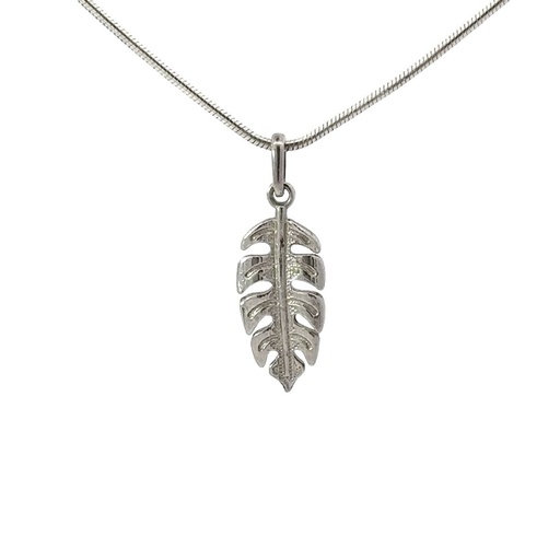 [001121] Medium Silver Travellers Palm Pendant