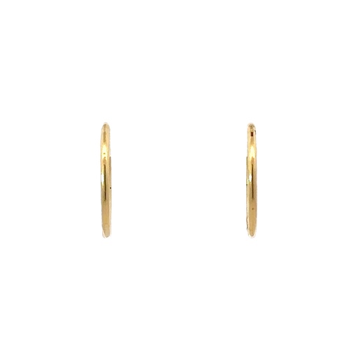 [001546] Sleeper Earrings | 18K Gold 12mm