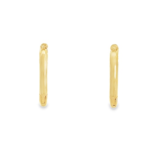 [001661] Huggie Hoop Earrings | 9K Yellow Gold 12mm x 1.9mm