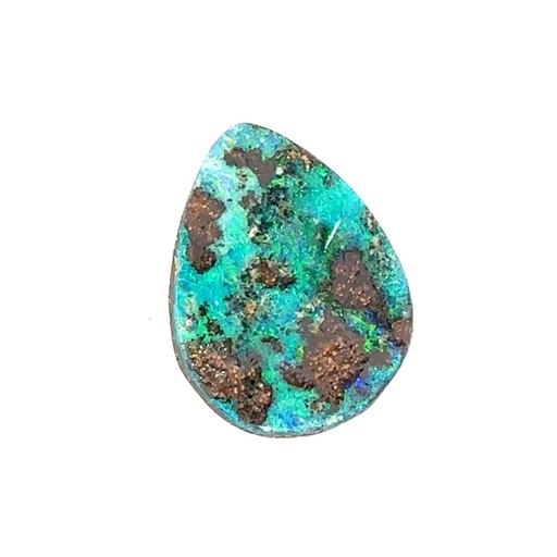 [001801] Solid Opal | Green and Blue