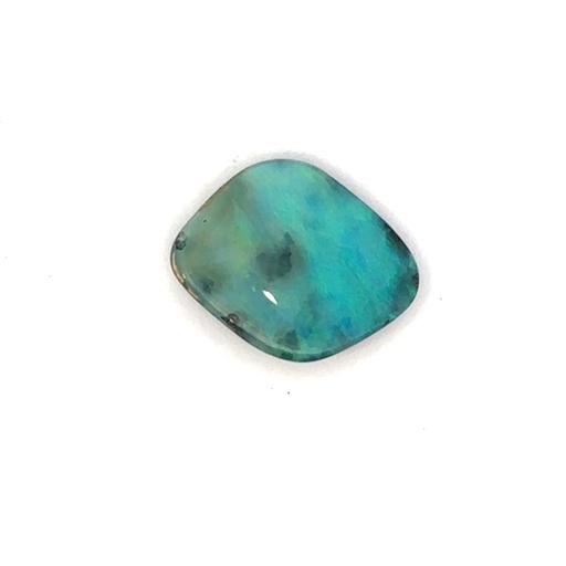 [001844] Solid Opal | Glistening Aqua Blue