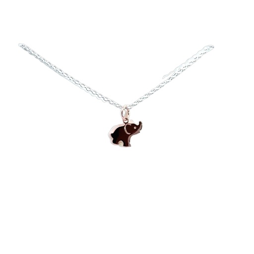 [001849] Petals Necklace | Elephant "Continue The Journey"