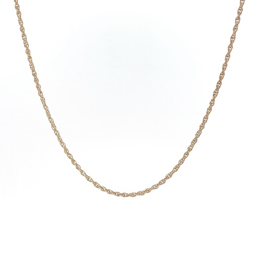 [001866] Rope Chain| 9ct Gold 40cm