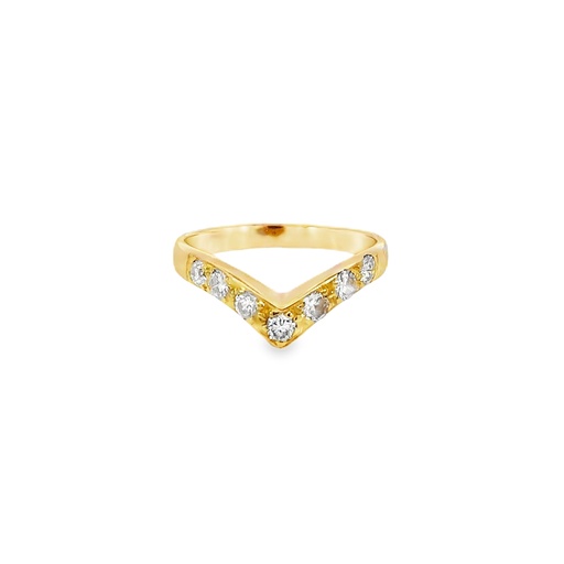 [001943] Diamond Wedding Ring | 18ct Yellow Gold