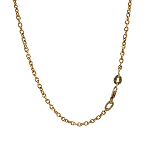 [001954] Belchor Link Chain Necklace | 9K Yellow Gold