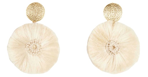 [001961] Hibiscus Earring By Bilum & Bilas