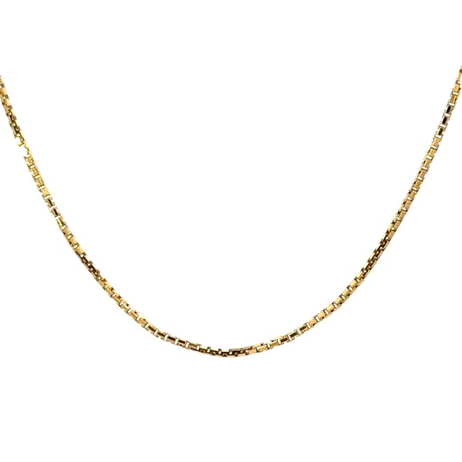 [002091] Chain Necklace | 45cm 14ct Yellow Gold