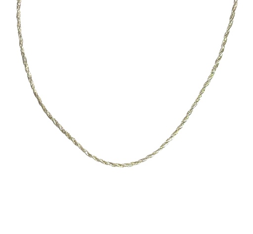 [002194] Nylon twisted necklace