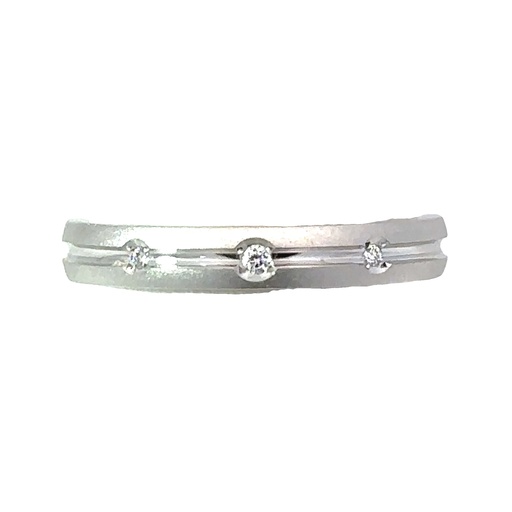 [002200] Diamond 9ct White Gold Ring