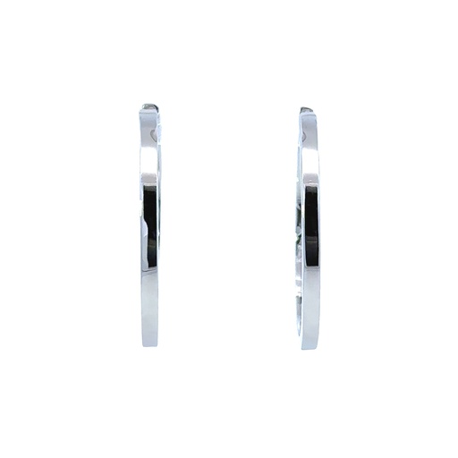 [002211] Huggie Earring In Sterling Silver 26.5mm
