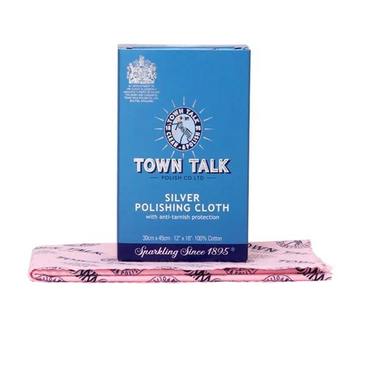 [002224] Silver Polishing Cloth Town Talk
