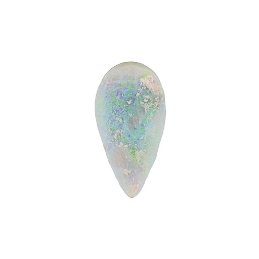 [002232] Organic Pear Shaped White Opal