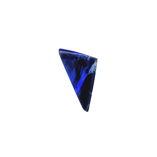 [002240] Blue Organic Triangle-Shaped Opal