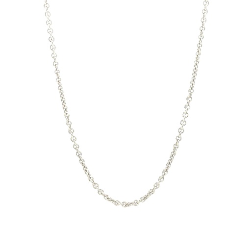 [002315] Sterling Silver 50cm Trace Chain