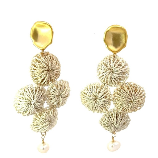 [002333] Malalo Breeze Earrings By Bilum & Bilas